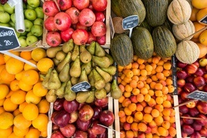 Wochenmarkt am Platz der Freiheit