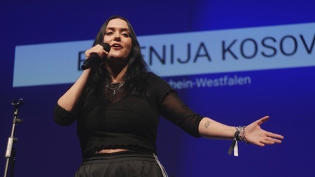 Poetry Slam in der Trompete - Speak Easy Stage!