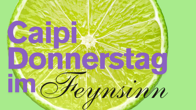 Caipi Donnerstag - mit und ohne Alkohol 🍸