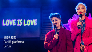 DRAG SHOW: LOVE  IS  LOVE