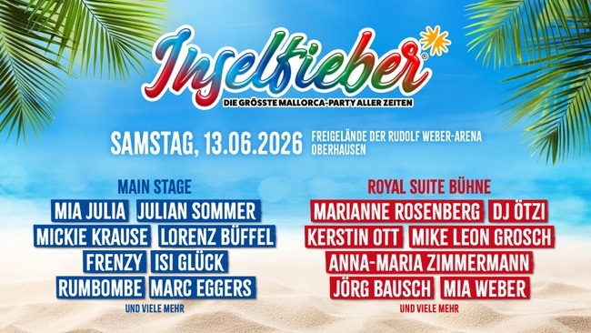 Inselfieber I Die größte Mallorca-Party aller Zeiten