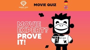 Das legendäre Movie Quiz – von Monkey-Quiz • Fragenset Nr. 4