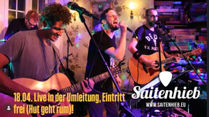 Saitenhieb in der Umleitung (Live-Musik)