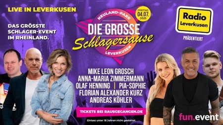 Die große Schlagersause - Open Air Leverkusen 2025