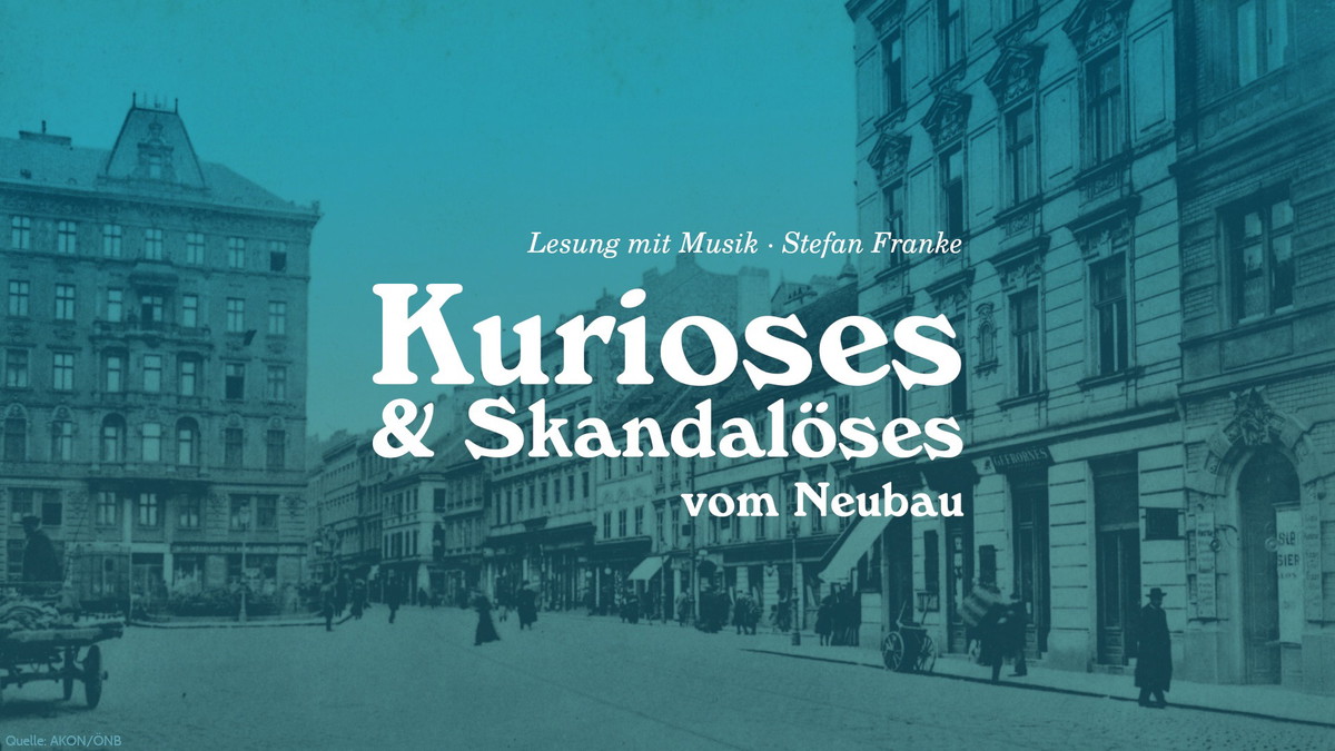Titelbild der Veranstaltung Stefan Franke „Kurioses & Skandalöses vom Neubau“