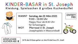 KINDER-BASAR in St. Joseph (Maxvorstadt)