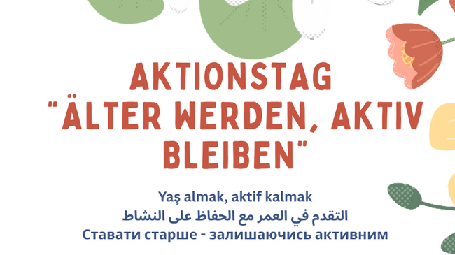 Aktionstag "Älter werden, aktiv bleiben"