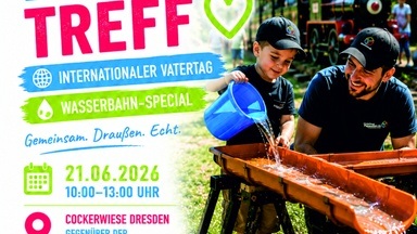Intaernationaler Vatertag - Gemeinsam feiern: Vater-Kind-Aktion mit Wasserbahn