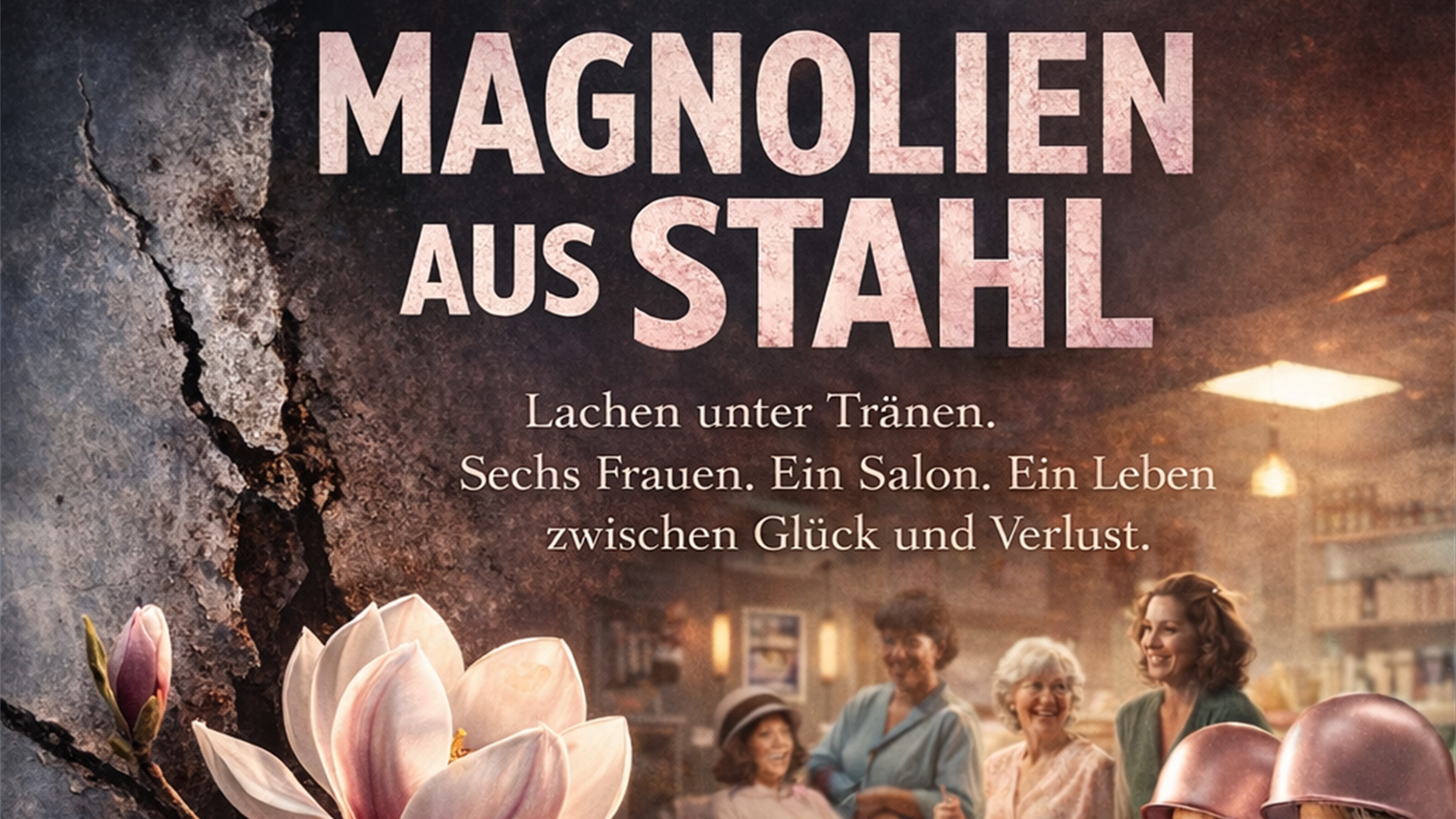 MAGNOLIEN AUS STAHL – von Robert Harling – verfilmt mit Julia Roberts, Shirley Maclaine, Dolly Parton, Olympia Dukakis, Sally Field, Darryl Hannah