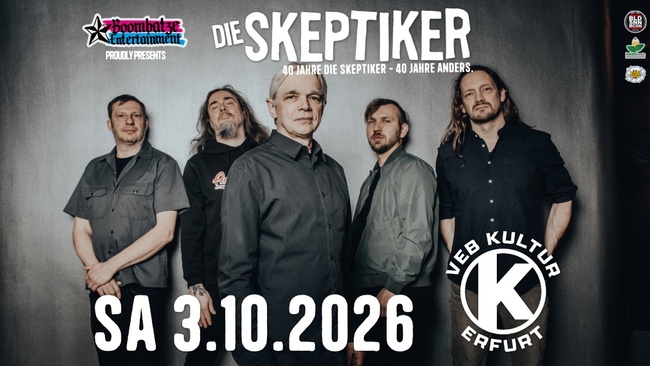 DIE SKEPTIKER | 3.10.26 VEB Kultur Erfurt