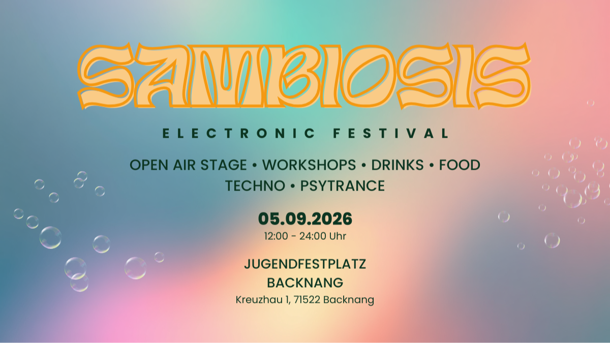 Titelbild der Veranstaltung Sambiosis Festival 2026