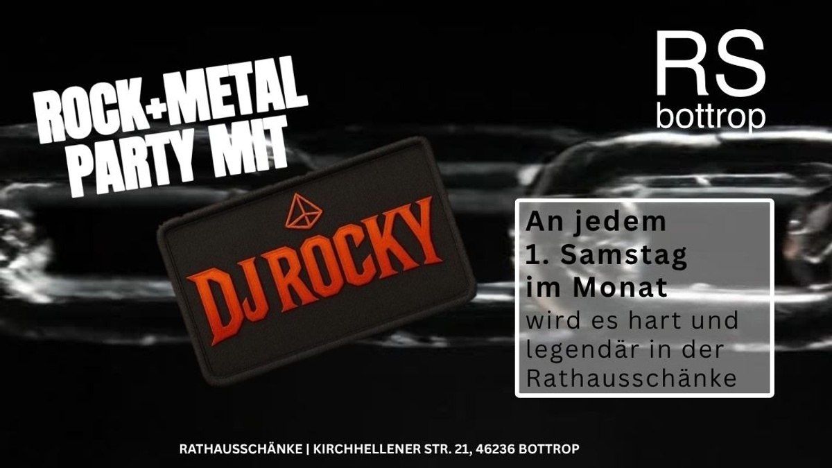 Rock und Metal Party mit DJ Rocky