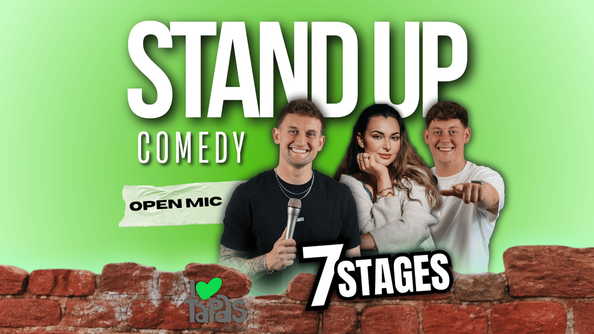Titelbild der Veranstaltung 7STAGES COMEDY OPEN MIC