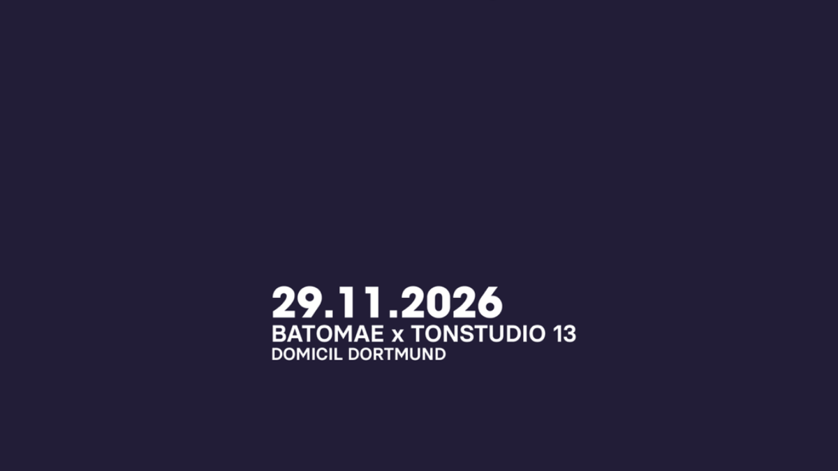 BATOMAE x TONSTUDIO 13 #DiS26