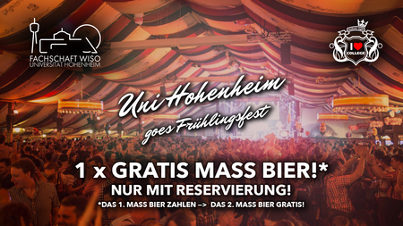 Uni Hohenheim goes Frühlingsfest - So. 26.04.26 @ Wasenwirt