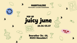 MARKTGALERIE Pop Up für Kunst & Kunsthandwerk