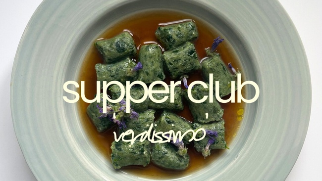 Supper Club VERDISSIMO von  Studio Schlemmer x Cose Deliziose