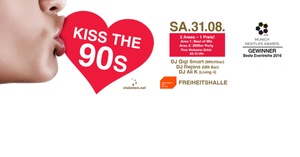 Kiss the 90s - Münchens größte 90er Party I Freiheitshalle SA.31.08. ab 21 Uhr!