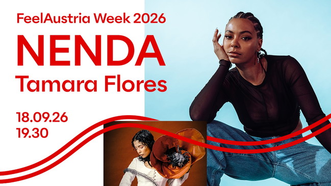 NENDA & Tamara Flores live – FeelAustria Week 2026