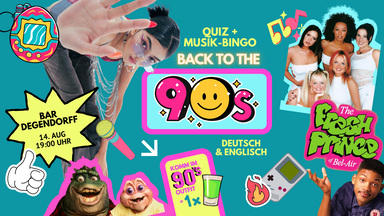 90er Jahre - Quiz & Musik-Bingo