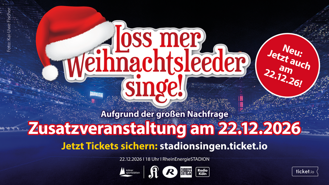 Loss mer Weihnachtsleeder singe! (Zusatz-Show)