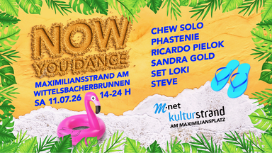 NOW YOU DANCE am Strand