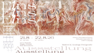 AUSSTELLUNG 1+1+1 MALEREI&ANALOGE FOTOGRAFIE