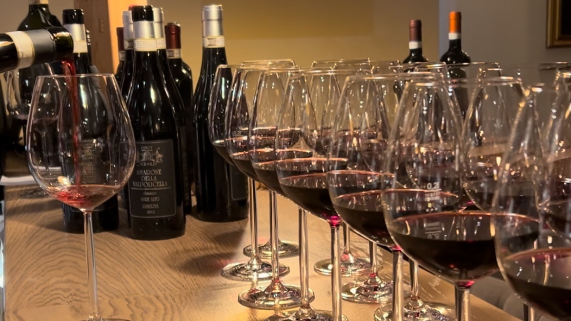 Premium Wein-Degustation "Amarone trifft Barolo" in der ROSE Wein-Brasserie Schwabing