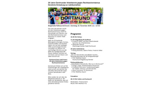 20 Jahre Dortmunder Arbeitskreis gegen Rechtsextremismus