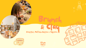 Brunch & Clay - Croffles, Matcha/Coffee & Töpfern im Studio Calma in Düsseldorf