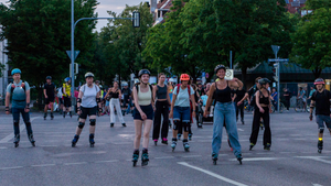 Blade Night & New Friends 🛼