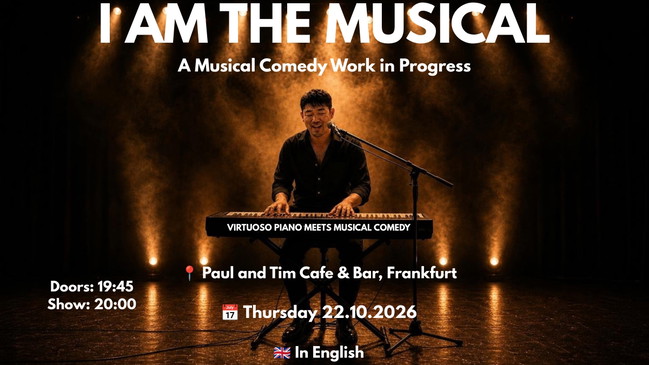 [Frankfurt] I AM THE MUSICAL - A Musical Comedy Work in Progress