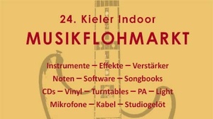 24. Kieler Indoor-Musikflohmarkt. Live: Mojo Riot