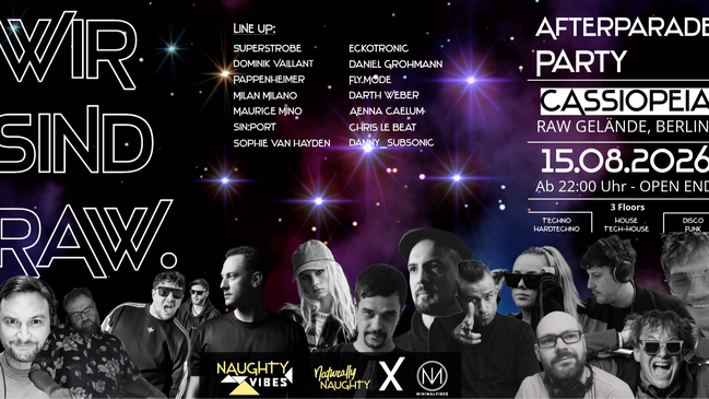 Afterparade Party - Wir sind RAW.