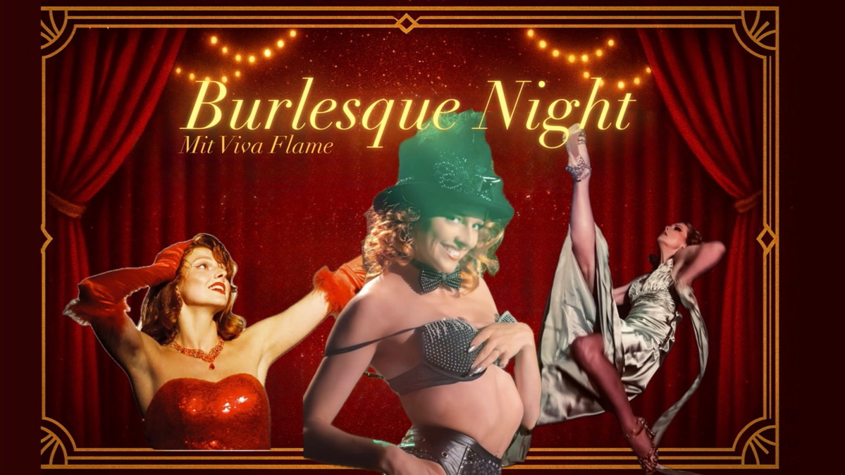 Titelbild der Veranstaltung Burlesque Night mit Viva Flame