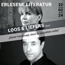 „Erlesene Literatur“ mit Anna Loos und Jan Josef Liefers: „Keiner hat gesagt, dass du ausziehen sollst“