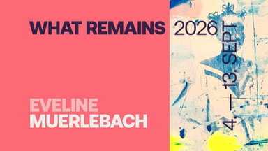 Vernissage WHAT REMAINS