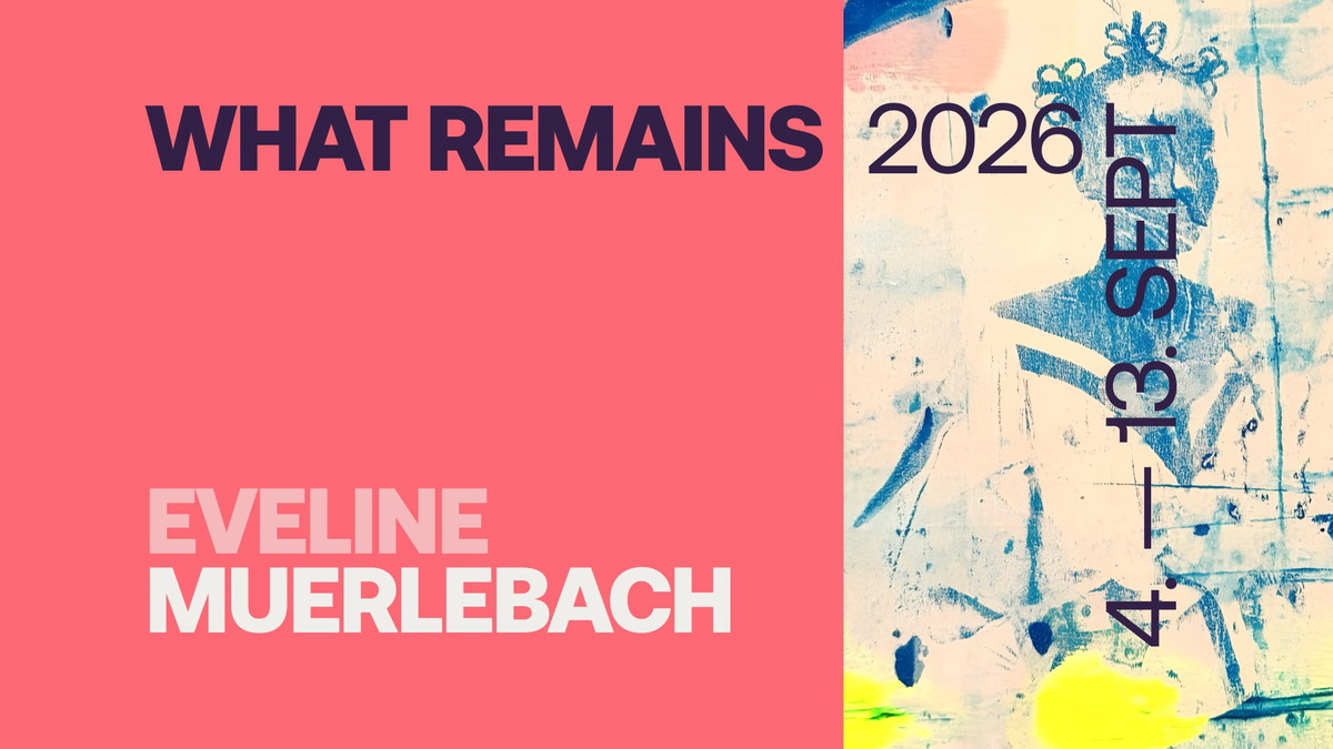 Titelbild der Veranstaltung Vernissage WHAT REMAINS