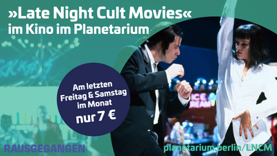 »Late Night Cult Movies« zum 30. Jubiläum von Pulp Fiction