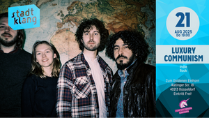 «stadtklang» mit LUXURY COMMUNISM | live @ Zum Goldenen Einhorn