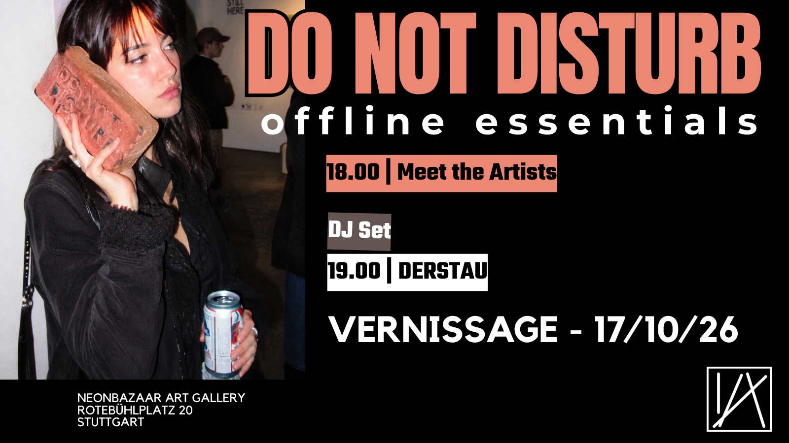DO NOT DISTURB - Vernissage