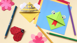 Kreativ-Workshop: Origami-Lesezeichen