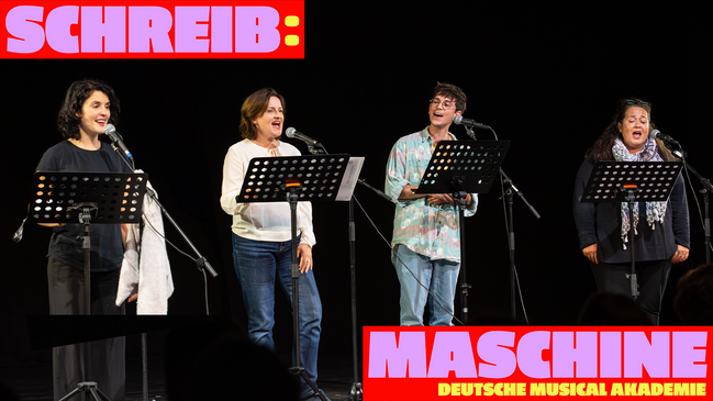 die SCHREIB:MASCHINE – Neue Ideen für neue Musicals