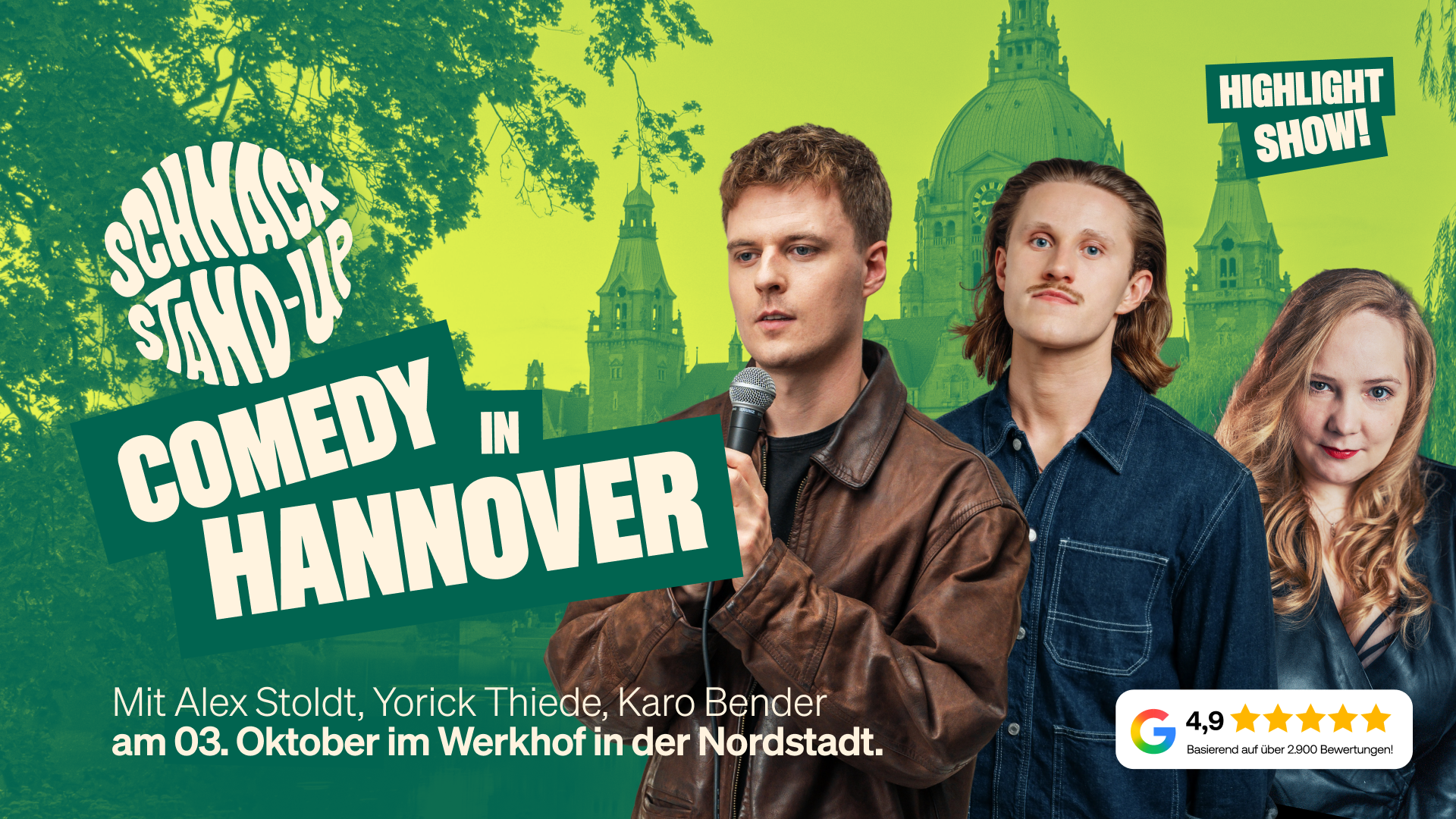 SCHNACK Stand-Up Comedy in Hannover