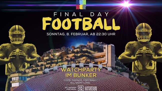NFL FINALE WATCHPARTY | KARO&PAUL im Hambug BUNKER
