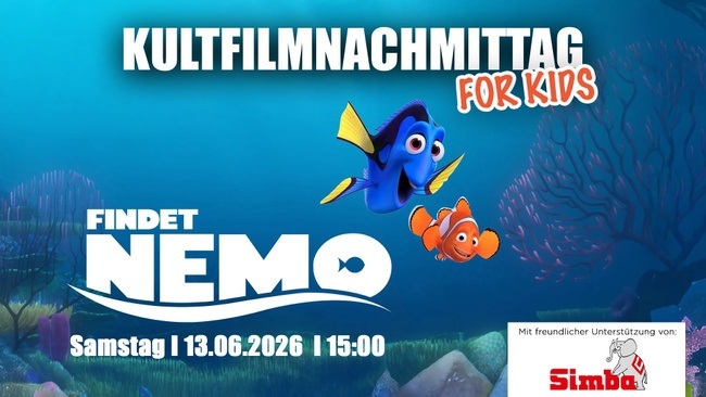 Kultfilmnachmittag for Kids: Findet Nemo