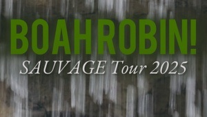 BOAH ROBIN! • SAUVAGE Tour 2025/ Support: Hanna