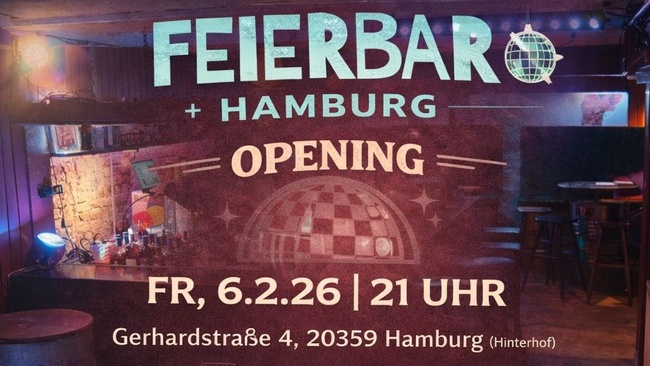 Feierbar Hamburg Opening