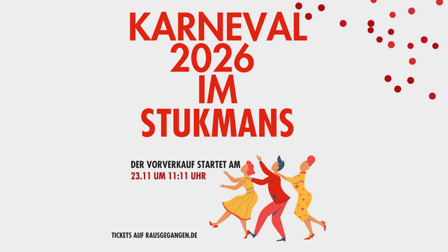 Karneval im Stukmans 2026