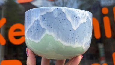 Paint the Sea - Keramik Bemalen Thema Meer Strand Wellen